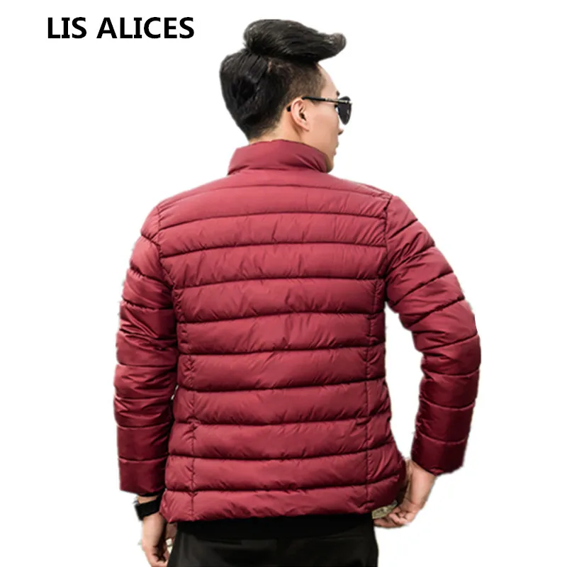 Мужская теплая куртка Повседневная однобортная Брендовая верхняя одежда