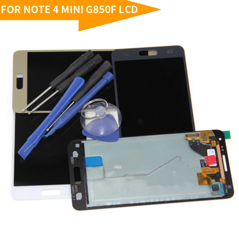 ЖК дисплей с дигитайзером сенсорного экрана для Samsung Galaxy Alpha G850 G850F Note4 Note 4 Mini