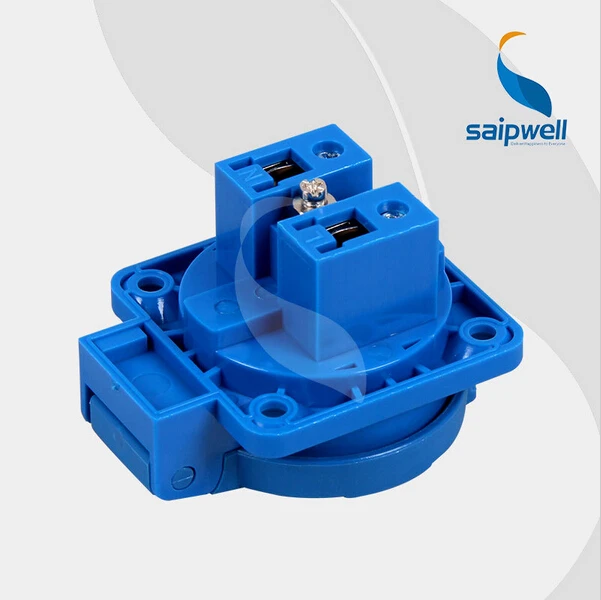 Saipwell Европейский стиль настенная розетка защита от брызг IP44 1 панель