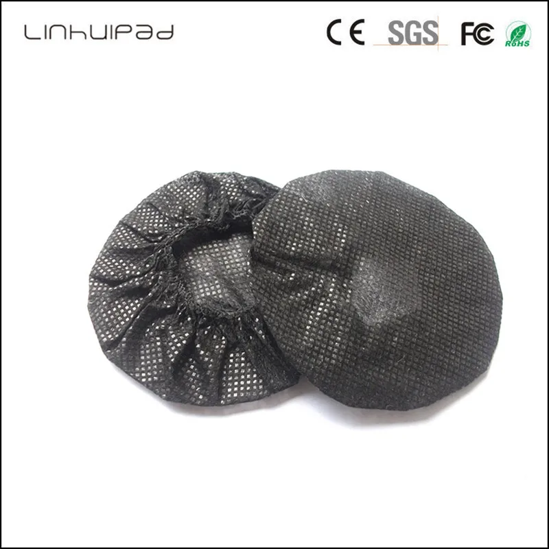 Linhuipad 6 7 см белые нетканые одноразовые гигиенические наушники крышка