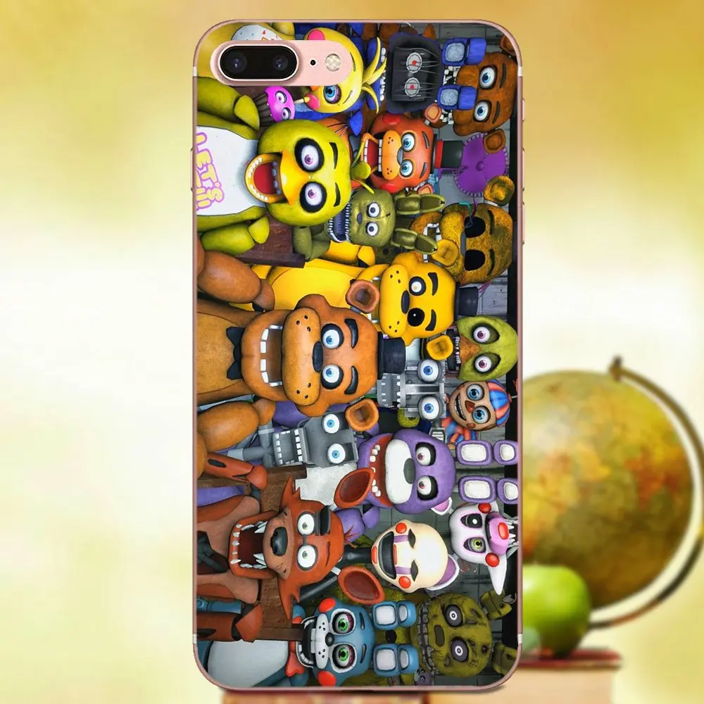 Sfm Fnaf АНИМАТРОНИКА роскошный ТПУ резиновый чехол для телефона Apple iPhone 4 4S 5 5C 5S SE 6 6S 7