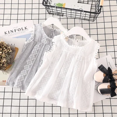 

girls summer clothes lace girls t shirt flower embroidery girls tee stylish baby kids clothes sweet girls tops roupa infantil