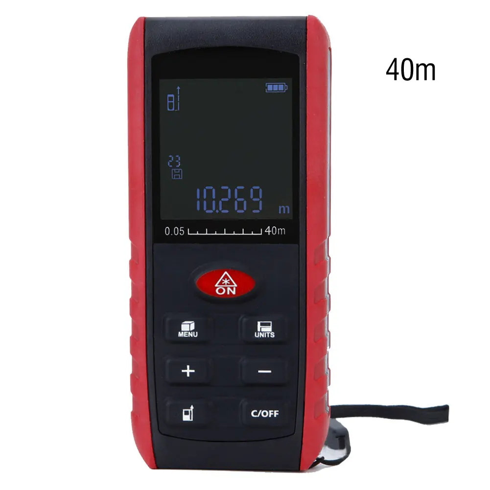 Лазерный дальномер ручной цифровой лазерный мини 40 м 60 80 100 Diastimeter инструменты для