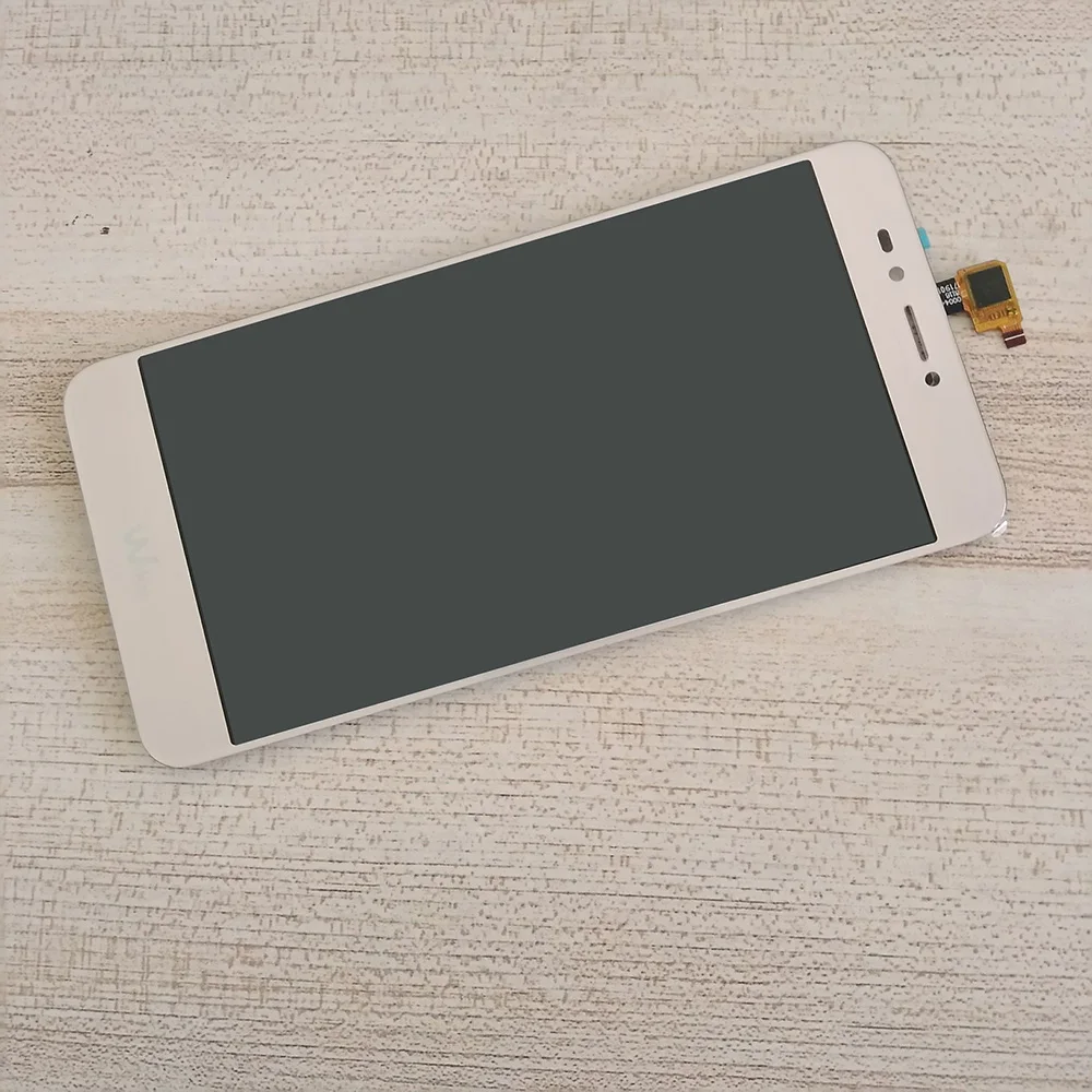 Черный белый золотой 5 дюймов для Wiko U Pulse LCD с сенсорным экраном стеклянная панель