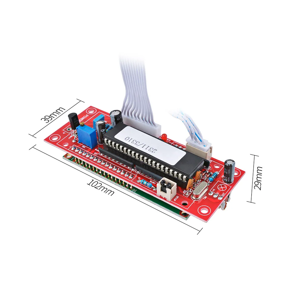 Пульт дистанционного усилителя AIYIMA LC75342 Tone Board ЖК дисплей 4 полосный аудиовход