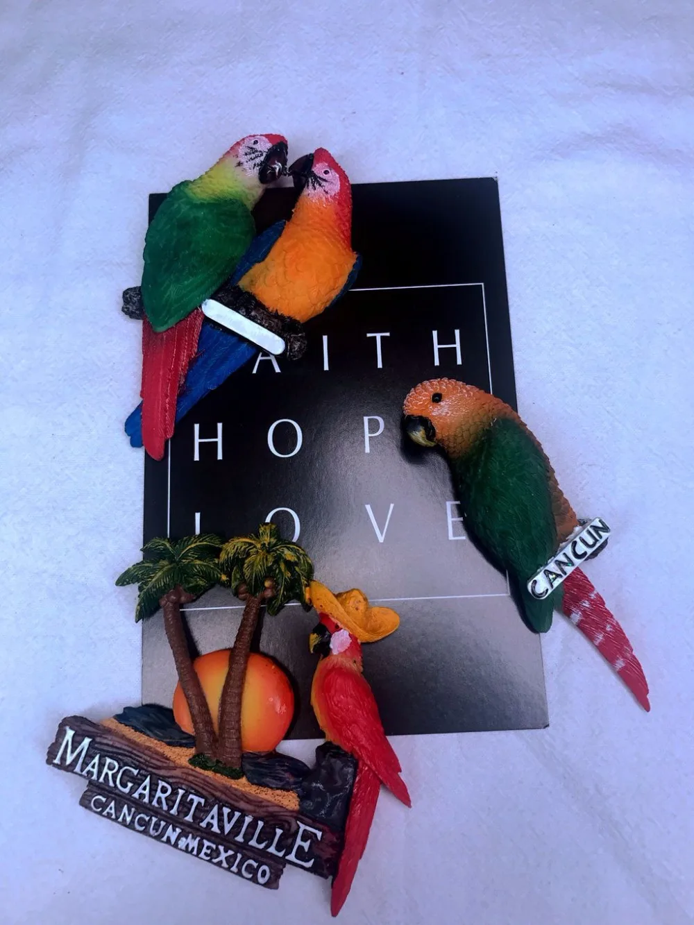 Дорожный холодильник с имитацией мексиканского попугая Канкун|simulation parrot|simulation