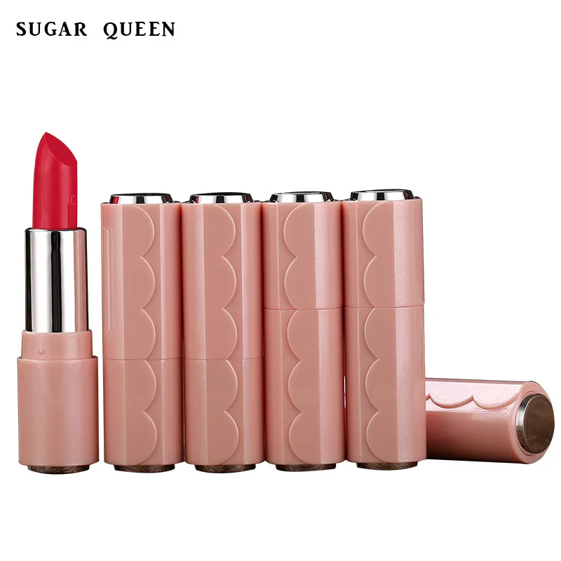 Cute Girls Pink Orange Colors Moisturizing Lipstick Watery Creamy Pigment Lip Balm Nude Bite Lips Makeup Stick Drop Shipping |
