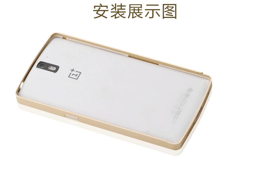 Etui Oneplus One Case Two Luxury Metal Aluminum Frame + PC Back Cover Phone Shell Cases Fundas 1+ Coque Capinha |