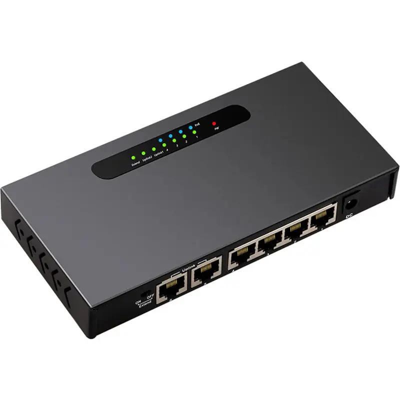 Сетевой коммутатор Diewu 6 портов Poe гигабитный Ethernet 10/100/1000 Мбит/с Lan хаб 4 порта