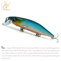 thritop minnow lure new fishing bait 13g 110mm tp080 artificial hard lure slowly sinking carp fishing tackle tools