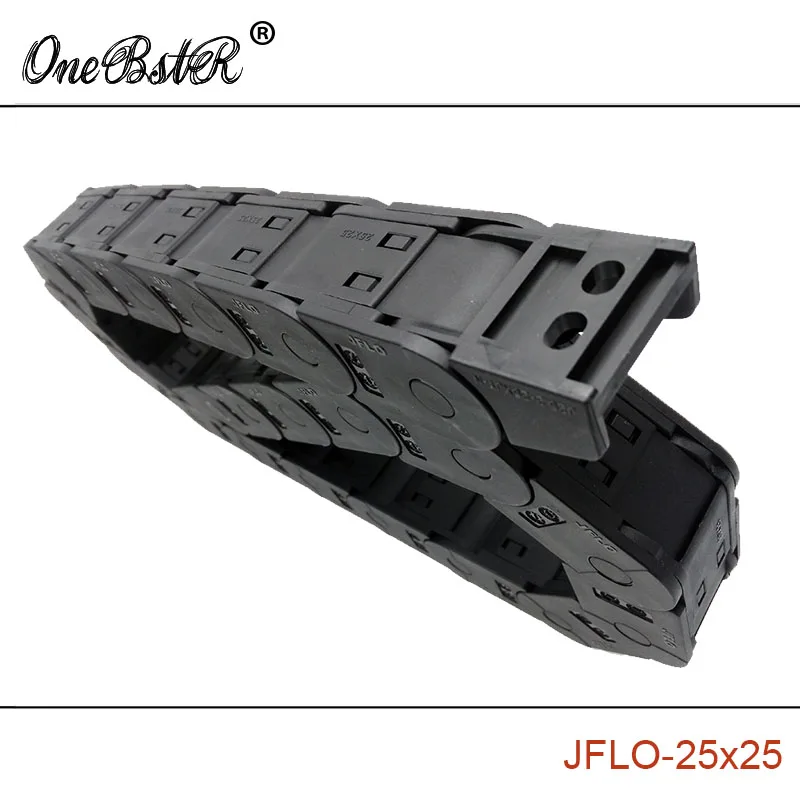 JFLO 1 метр 25x25 мм кабель для переноски проводов цепь сопротивления закрытая с обеих