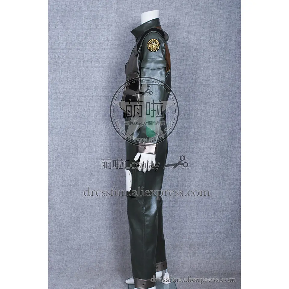 Battlestar Galactica Костюм Супермена для косплея новинка униформа костюм жилет Flightsuit