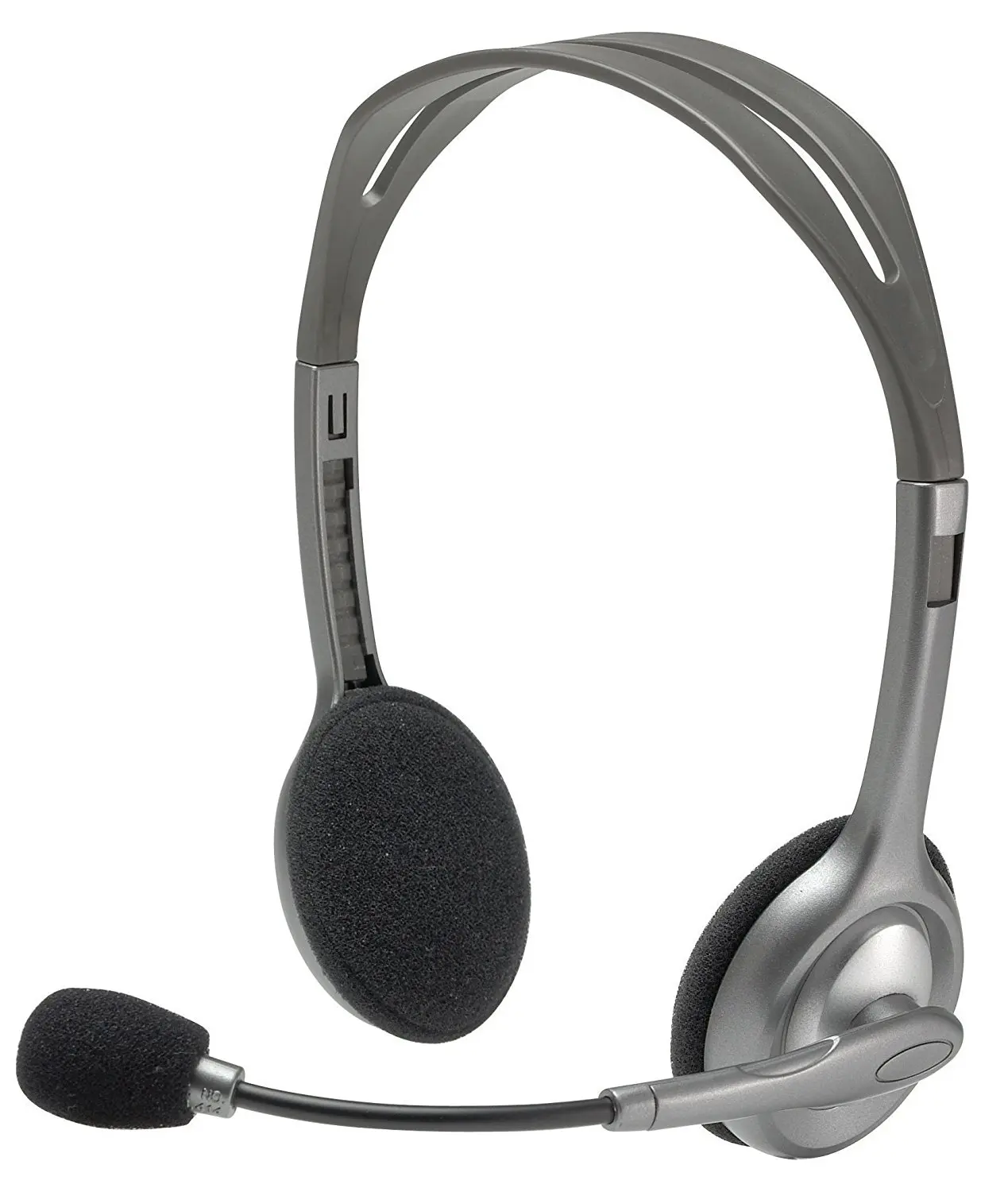 

Logitech H110 Stereo Headset, Grey, Stereo, USB Headset for Windows and for Mac