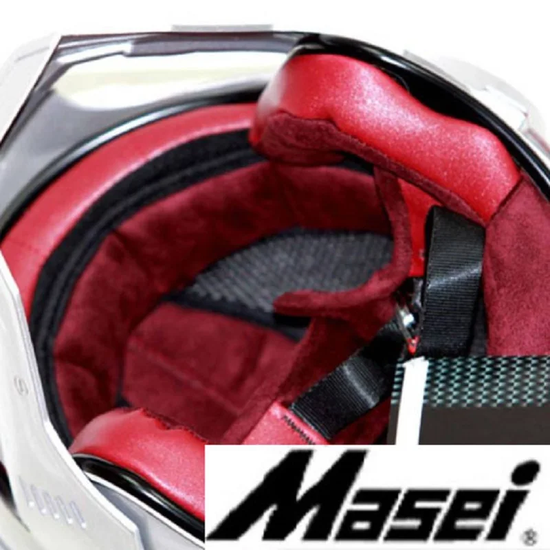 MASEI 610 IRONMAN мотоциклетный шлем-каска мотокросса полушлем Личность открытый шлем