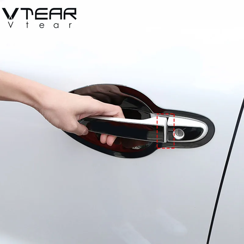 Vtear для мазда Mazda 3 Axela 2017 2018 2019 хэтчбек седан Наружная ручка двери автомобиля