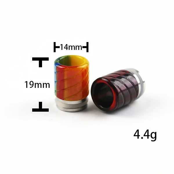 Капельные наконечники из полимера 810 для SMOK TFV8 Cloud Beast TFV12 King Big Baby Ijoy Maxo V12 Tank Goon 528