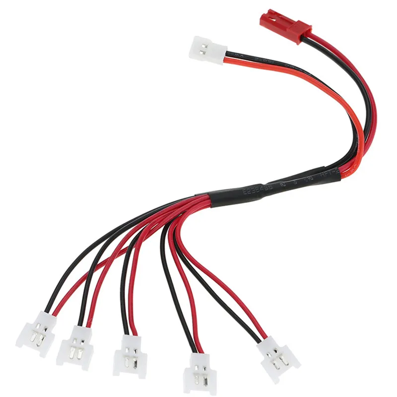 Кабель для зарядки аккумулятора Lipo XH разъем JST 5 в 1 зарядный кабель Syma X5C X5SW MJXRC X705C