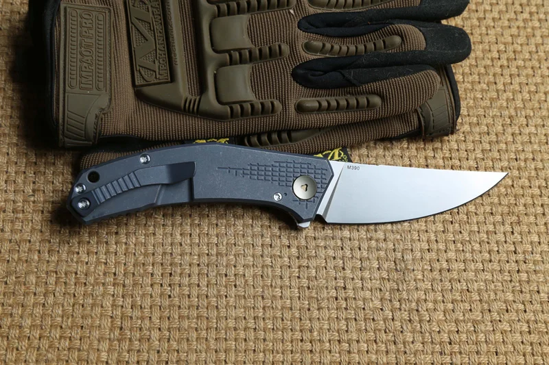 Складной нож Green thorn M390 blade карманный клинок с титановой ручкой для кемпинга охоты