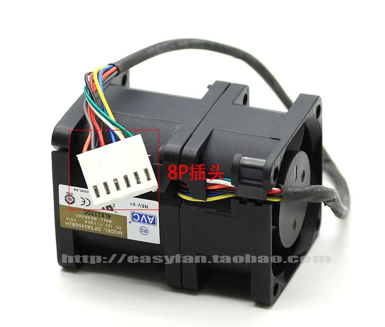 Новый AVC DFTA0456B2H для HP DL120G6/DL120G7/DL160G6/DL165G7 вентилятор охлаждения сервера |