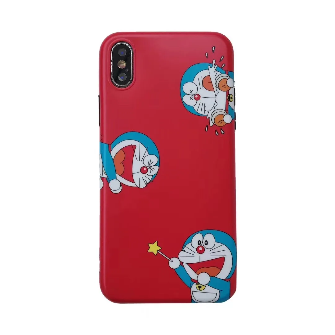 Япония аниме мультфильм Дораэмон чехол для телефона iPhone Xs MAX Xr X 7 8 6 6s plus друзья Jingle