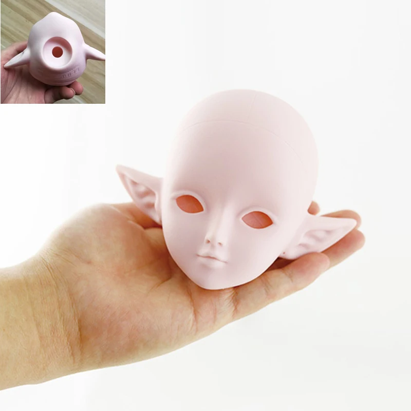 60cm Doll Head 36/42/60 см 24 шара шарнирная кукла тело подвижная BJD Обнаженная кукла женская фигура тело DIY игрушка игрушки для девочек подарок - Цвет: 60cm Doll Head
