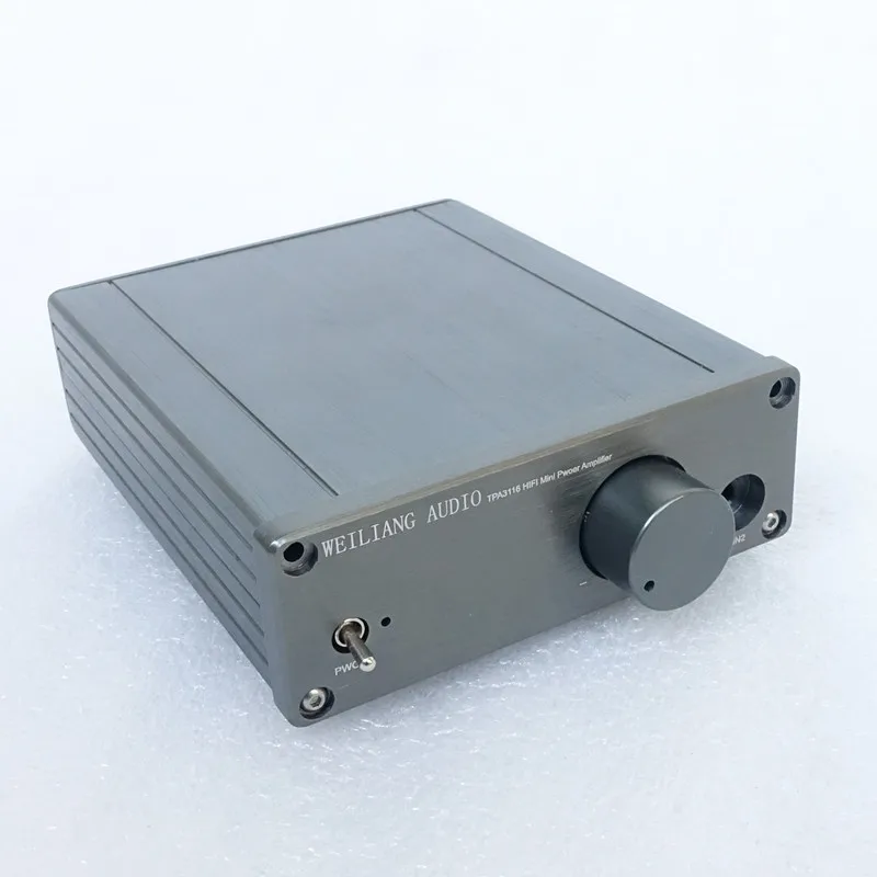 Hi Fi Цифровой стерео усилитель мощности класса 2 0 TPA3116 50 Вт * мини домашний RCA