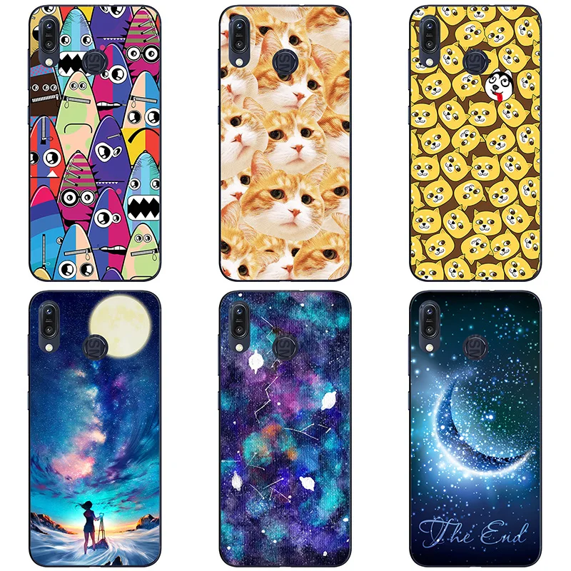 For Asus Zenfone Max M1 ZB555KL Case Hard Plastic Back Cover Cases Painting Abstract Coque Patterned Shell Skin |