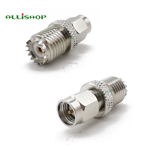 19 5 шт. UHF к SMA/BNC/MCX/FME/F/TNC/Mini UHF радиочастотный коаксиальный адаптер UHF PL259 SO239 мини UHF адаптер наборы мужской женский разъем - Цвет: 19