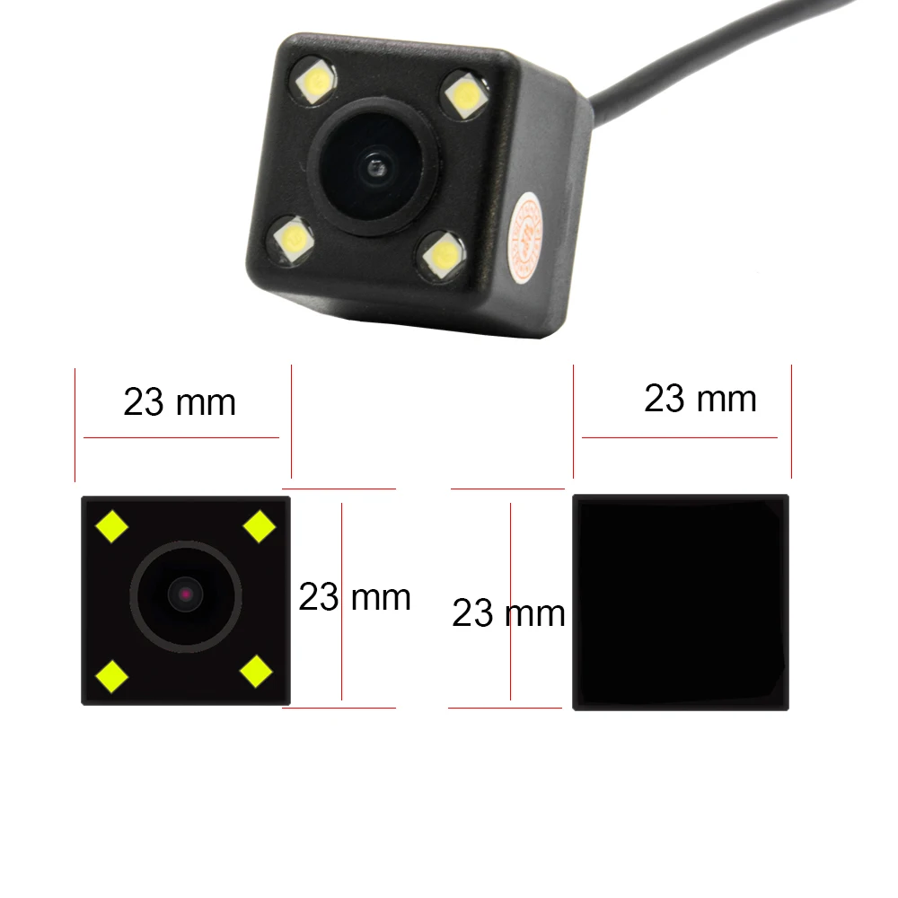 4 LED ligh Backup Rear View Camera For Skoda Octavia 2008 2009 2010 2011 2012 2013 Car Parking LCD Mirror Monitor Reverse | Автомобили и