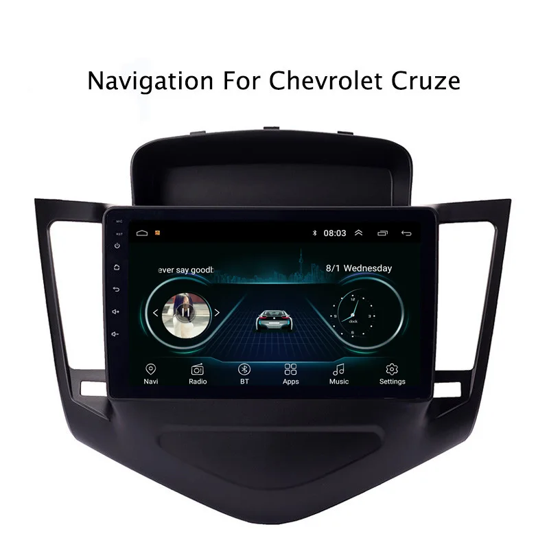 9 &quot2.5D IPS Android 8 1 автомобильный DVD GPS для Chevrolet Cruze 2008 2009 2010 2011 2012 2013-2015 радио головное