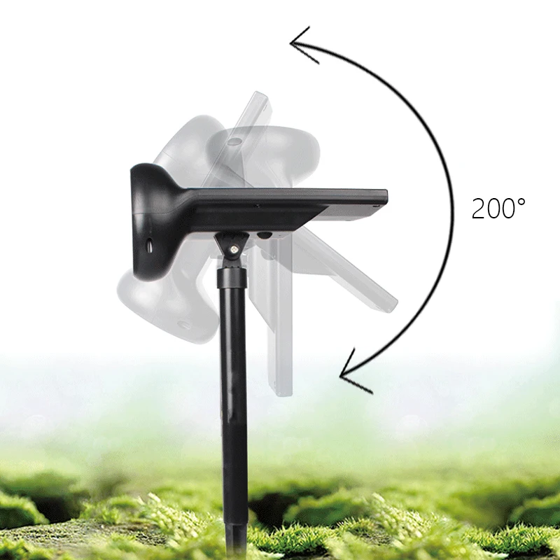 Светодиодный светильник DONWEI на солнечной батарее цветной водонепроницаемый