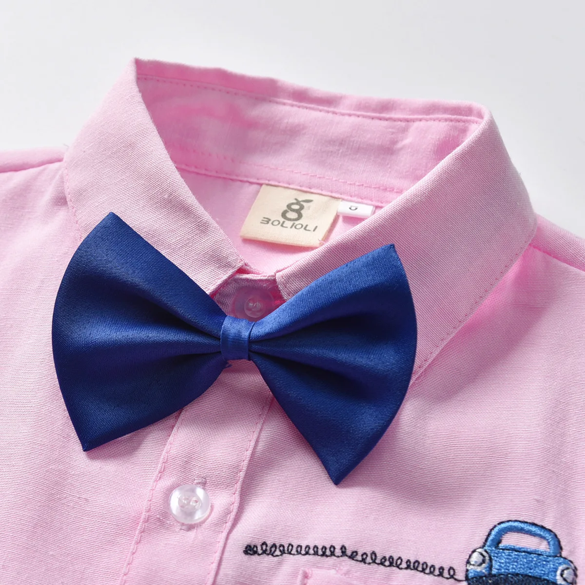 AMISSA/Детские рубашки для мальчиков летняя детская рубашка с коротким рукавом и