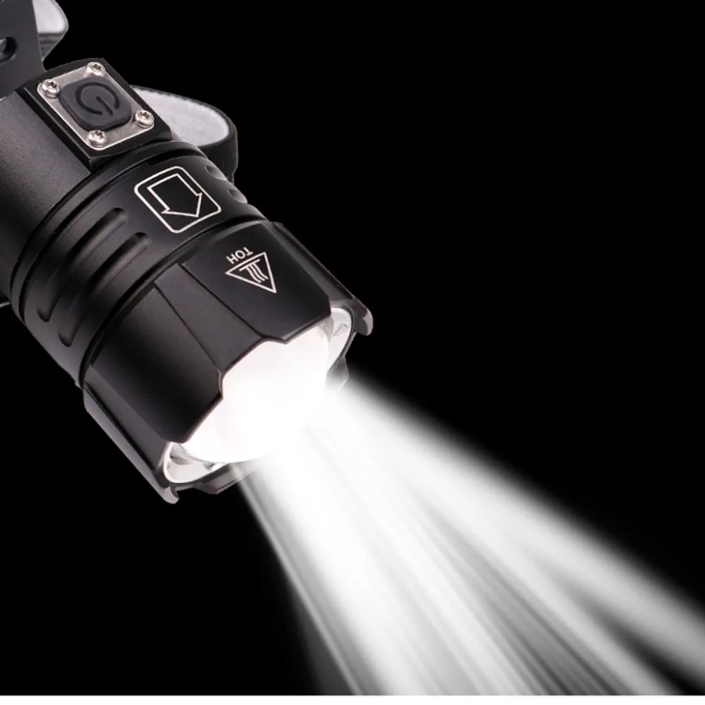 Светодиодные фары XHP70 светодиодные головные фонари с зарядкой через USB
