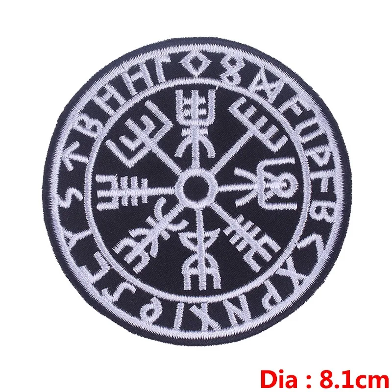 3939 Prajna хиппи наклейки вышитые железные на патчи для одежды DIY горное море волна патч полоса ткань аппликация аксессуар F - Цвет: 3939