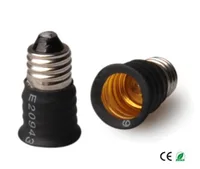 (SPL-081-L7) 300pcs E11 to E12 flame retardant PBT/PC lamp holder Led CFL light bulb E12~E11 adapter