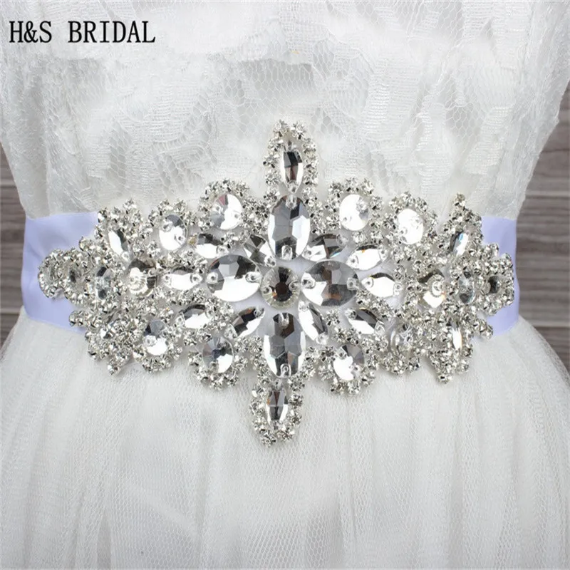 Хит продаж стеклянный хрустальный свадебный пояс Ручной Работы Стразы чешские