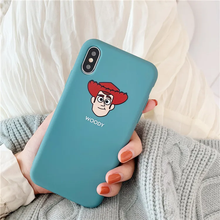 Милая история игрушек мультфильма Базз Вуди Телефон чехол для iPhone 6 6 S 7 8 Plus X XS MAX XR Мягкий ТПУ чехол для iPhone 11 Pro MAX 6 S