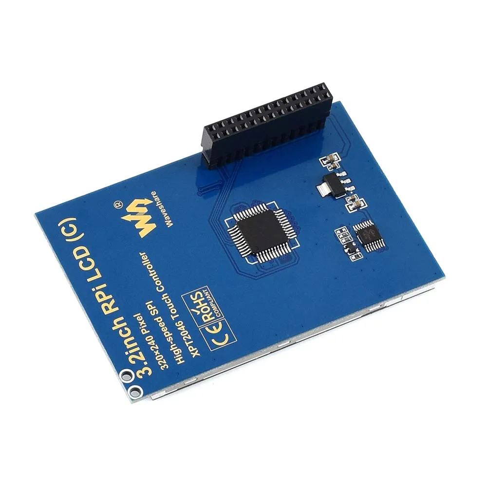 Waveshare 320x240 3 2-дюймовый сенсорный экран TFT LCD предназначен для Raspberry Pi 125 МГц