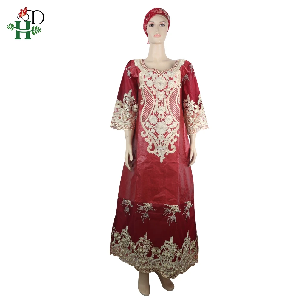 Женская одежда H & D в африканском стиле кружевные платья Дамская vestido накидка на