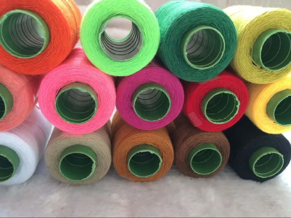 Доступно 16 цветов домашняя хлопковая швейная нить для ткани домашней работы|sewing