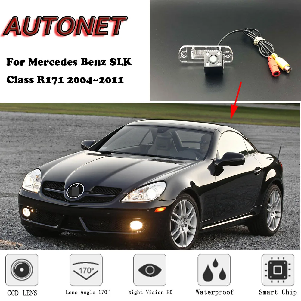 

AUTONET Backup Rear View camera For Mercedes Benz SLK Class R171 2004~2011 Night Vision parking/license plate camera