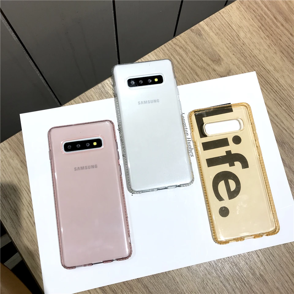 S10E Алмазный чехол для Samgung J7 Pro J5 J3 A3 A5 A7 2017 J4 J6 J8 A6 A8 2018 S10 Plus S9 S8 Note 9 Блестящий