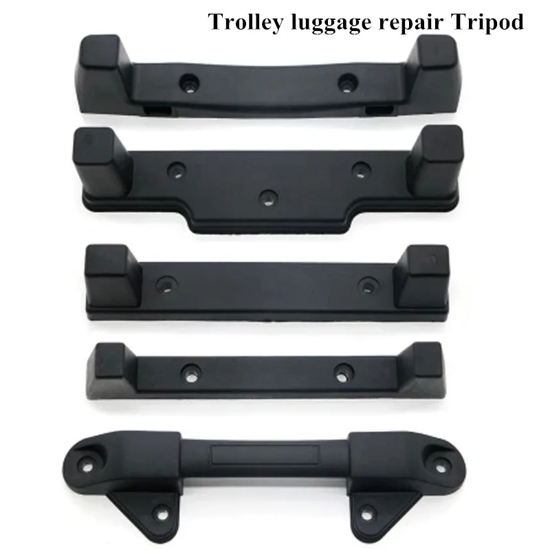 Replacement Trolley Luggage Suitcases Parts Accessories Universal Tripod Support Trolley Suitcase repair Bracket Feet Forefoot