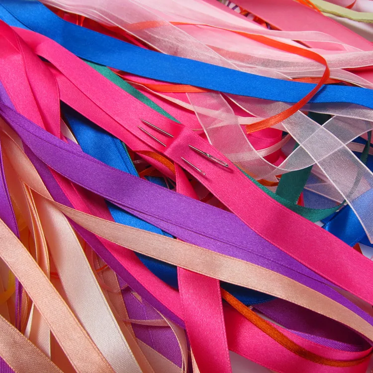 Новое поступление наборы с объемными лентами и цветочной вышивкой ручной работы