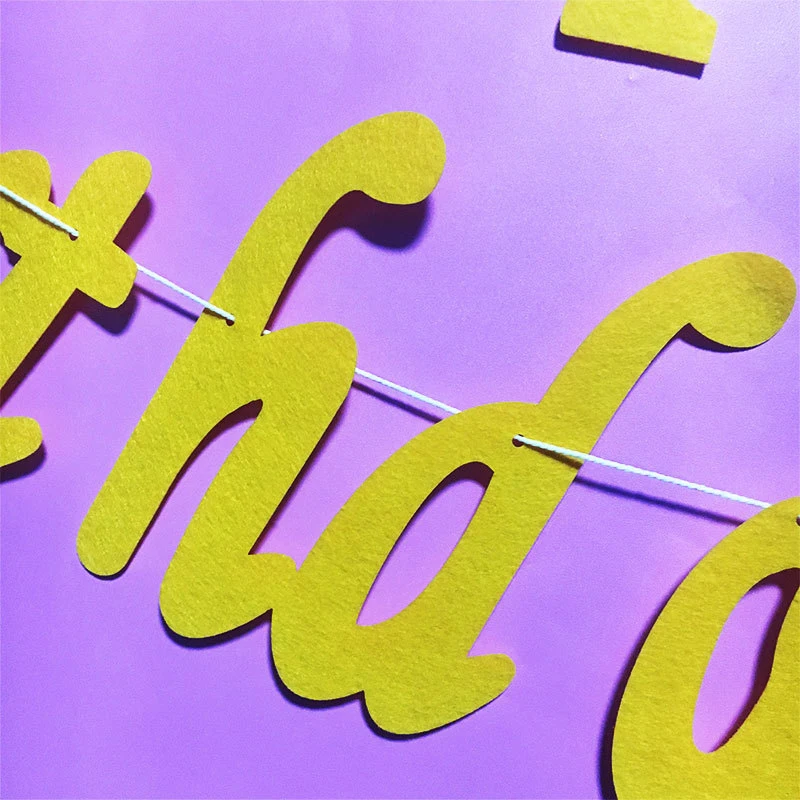 Модные украшения для вечерние 1 комплект золотистые разноцветные гирлянды