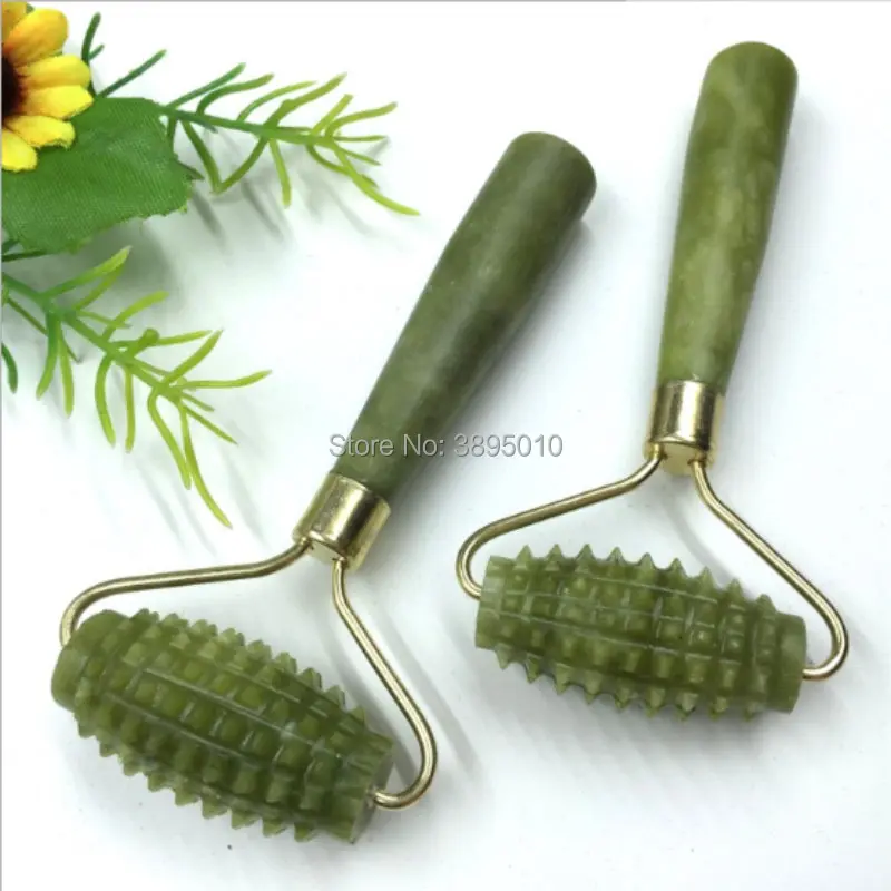 Prix Rouleau De Massage En Pierre De Jade F1126, Aiguille, Bras, Cou, Ancien Visage, Corps, SPA