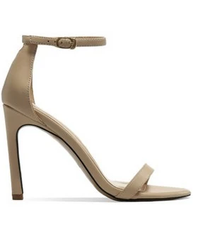 pu Nude 8cm JIANBUDAN/стильные туфли из лакированной кожи на высоком каблуке; Босоножки на каблуках Для женщин модные летние женские туфли-лодочки на каблуке 6 см; на высоких каблуках 8 см женские сандалии для офиса, большие размеры 34-40 - Цвет: pu Nude 8cm