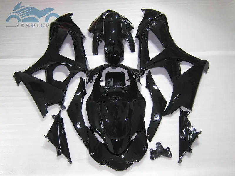 Индивидуальный комплект обтекателей для Suzuki GSXR 1000 2007 2008 GSXR1000 K7 K8 ABS пластик мотоцикл обтекатели комплект 07 08 глянцевый черный