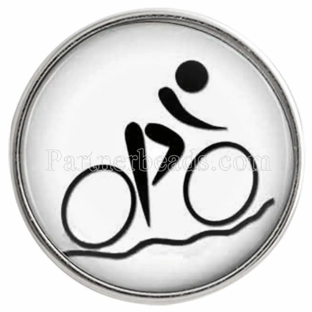 PARTNERBEADS 20 мм Стекло Ювелирные украшения с застежкой для женщин Горячая фигура