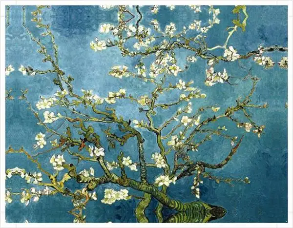 2016 Новинка абрикос цветочный принт на холсте классическая картина маслом Печать